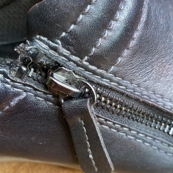 Ecco Alona slip on leather faded aged sneaker size EU 37 - Picture 6 of 13